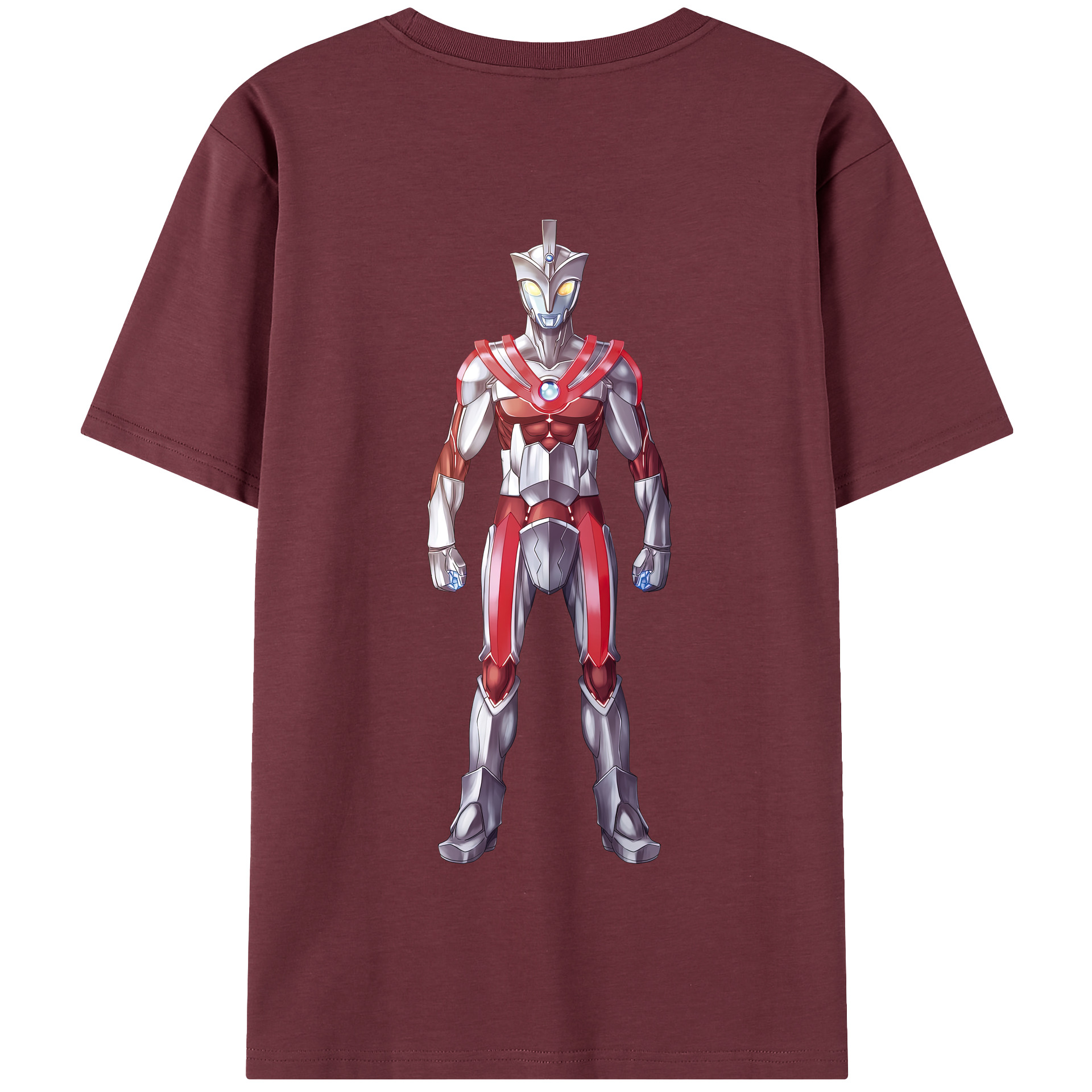 （画像用） ウルトラマン Ultraman 綿100％半袖Tシャツ（背面プリント）